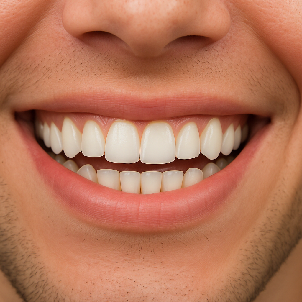 Before - Chipped tooth replacement